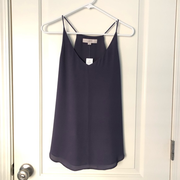 LOFT Tops - LOFT Strappy Cami (light purple)